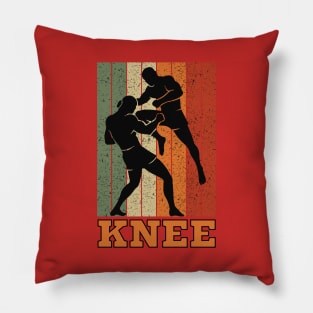 Cool kickboxing mma knee Pillow