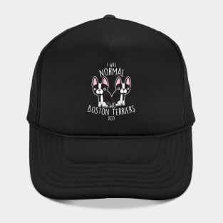 Boston Terrier Dog Normal Hat