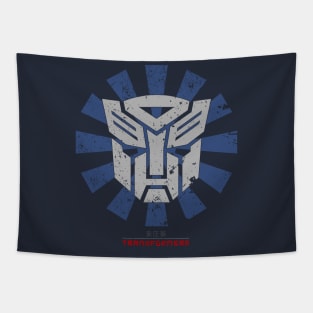 Transformers Retro Japanese Tapestry