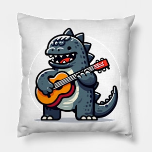 Funny Godzilla Pillow