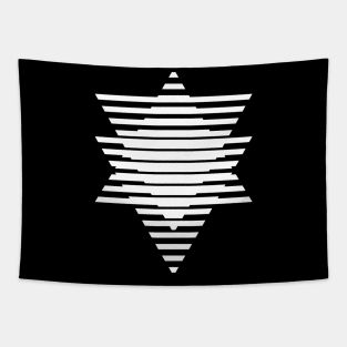 triangles bold design Tapestry