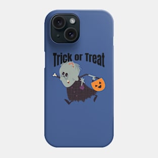 Trick or Treat Funny Female Goblin Girl Unique Halloween Phone Case