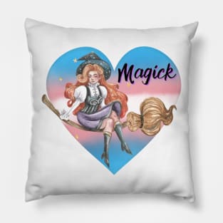 Trans Magick Pillow