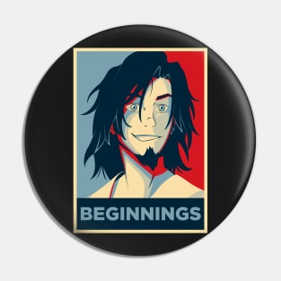 BEGINNINGS Pin