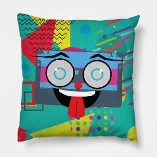 Colorful Design Camera - Zine Culture Pillow