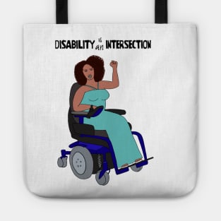 Disability Is An Intersection Power Chair Tote