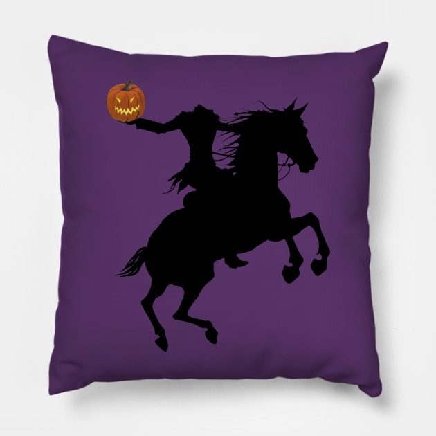 The Headless Horseman Pillow by Kary Pearson