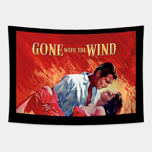 Gone with the wind Tapestry by iceiceroom