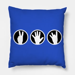 258 (Very Interesting in ASL) Pillow