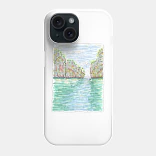 Thailand colorful Phuket waterscape Phone Case