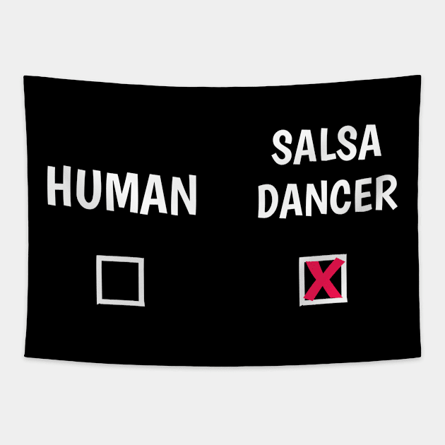 Salsa Dance Dancing Latin Dancer Salsero Tapestry by ChrisselDesigns