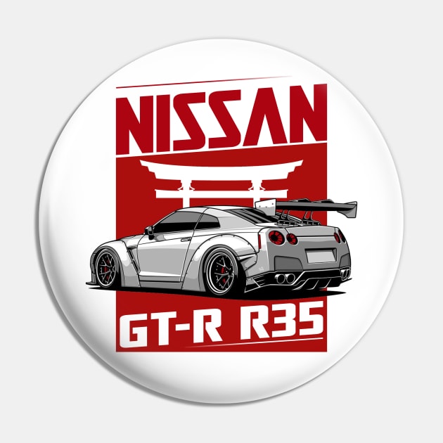 Nissan GTR R35, GT-R Pin by T-JD