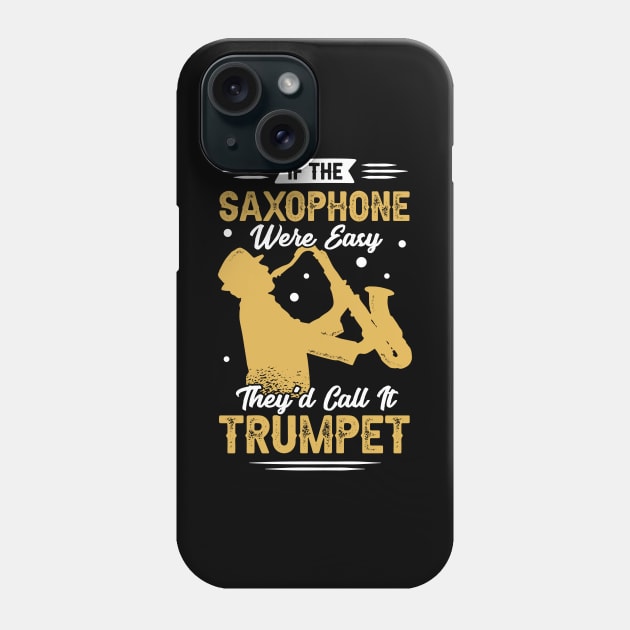 Saxophone Sax Player Saxophonist Gift Phone Case by Dolde08