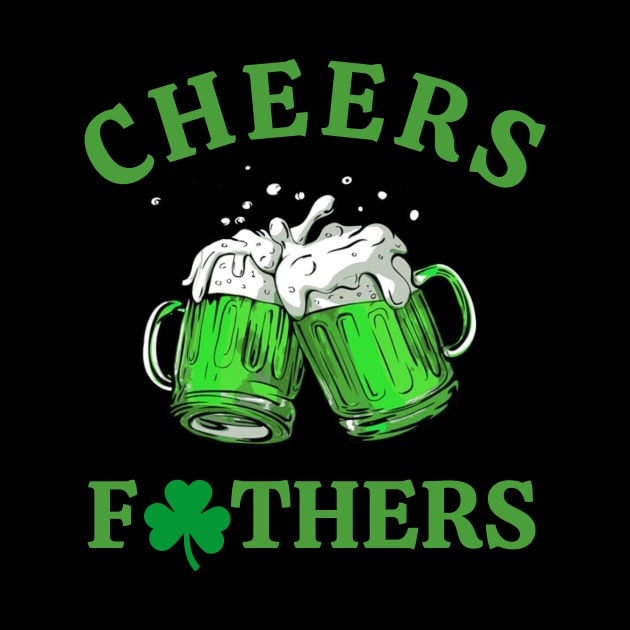 Cheers Fathers St Patrick's Day Funny Men Beer Drinking Mugs by mourad300