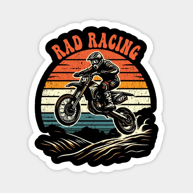 Rad Racing Magnet by Nebulynx