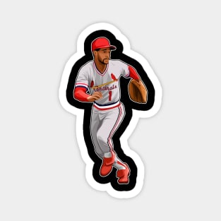 Ozzie Smith Circa 1987 Magnet