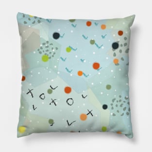 Dotted Pattern Pillow