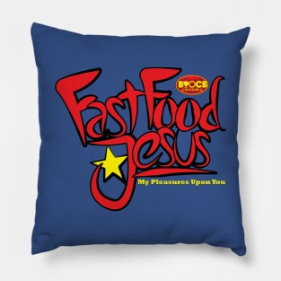 Fast Food Jesus Pillow