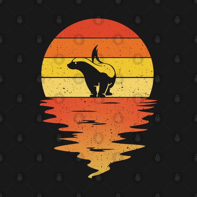 Honey Badger retro by CoolTees