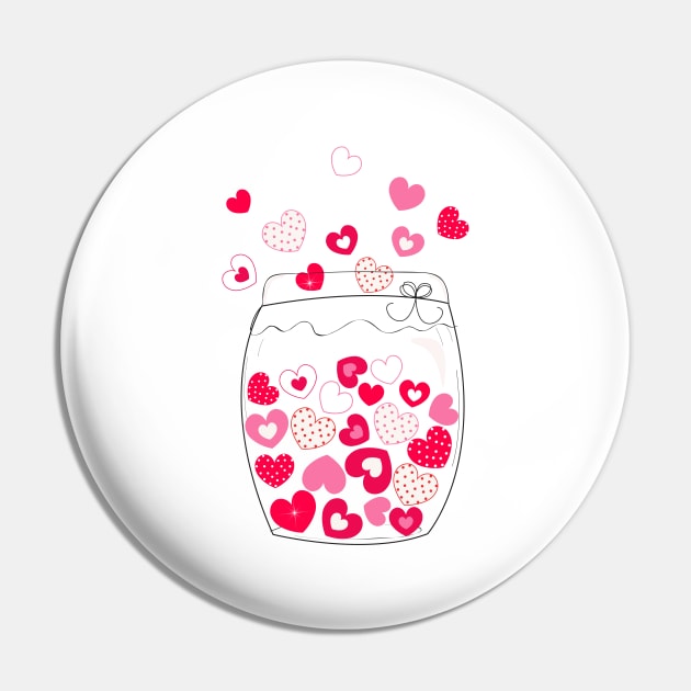 Jar of hearts Pin by GULSENGUNEL