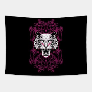 Tiger Ornament Tapestry