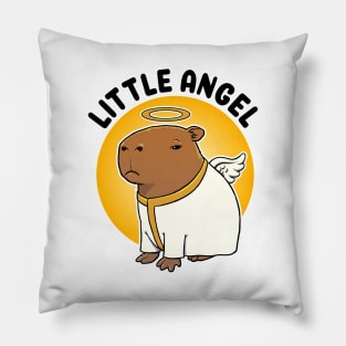 Little Angel Capybara Pillow