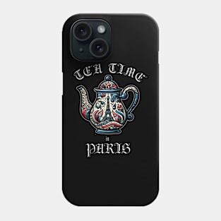 Tea Time in Paris Phone Case