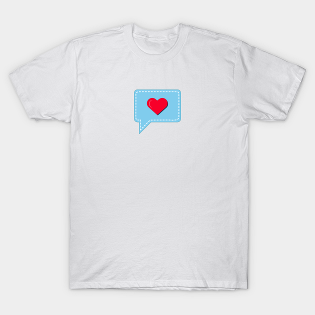 Discover Love sms art - Love Sms - T-Shirt