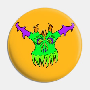 Demon Skul Pin