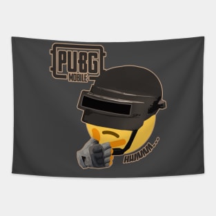 Thinking Face Emoji Pubg Tapestry