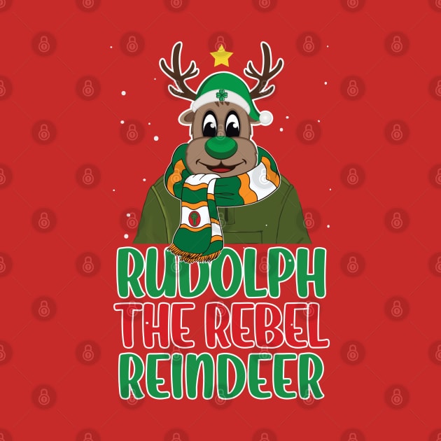 Rudolph The Rebel Reindeer by TeesForTims