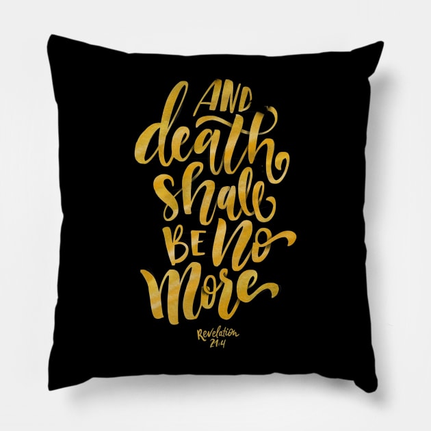 Death Shall Be No More Pillow by stefankunz