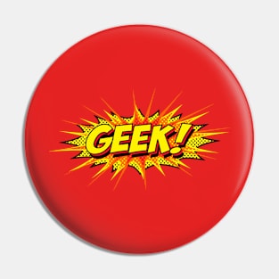 Geek Boom Pin