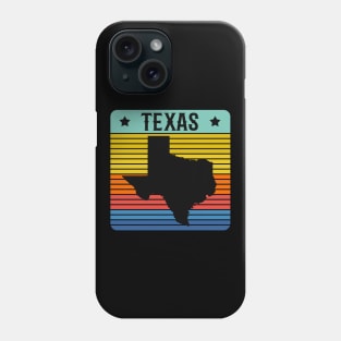 Texas Vintage Retro Style State Texan Phone Case