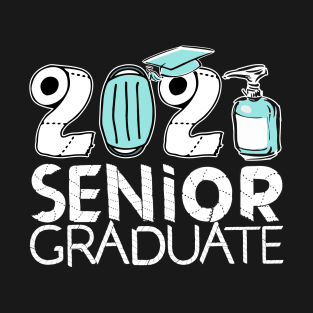 merch senior 2021 graduate T-Shirt