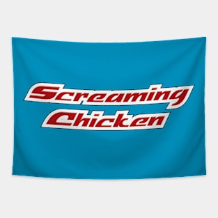 Screaming Chicken Tapestry