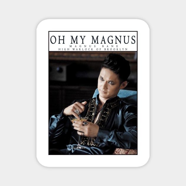 Magnus Bane Magnet by nathsmagic