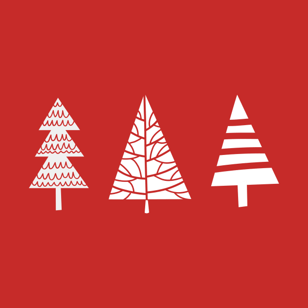 Minimalist Christmas Tree by NiftyGiggles