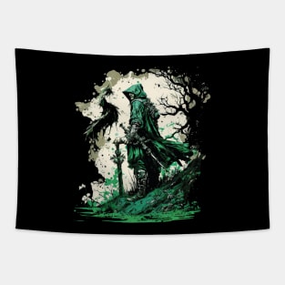 green wiz Tapestry