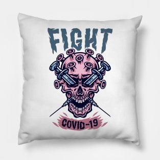 Fight COVID-19 Pillow