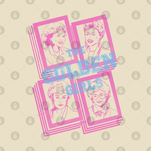 Golden Girls - Vintage Design Style by Number 17 Paint