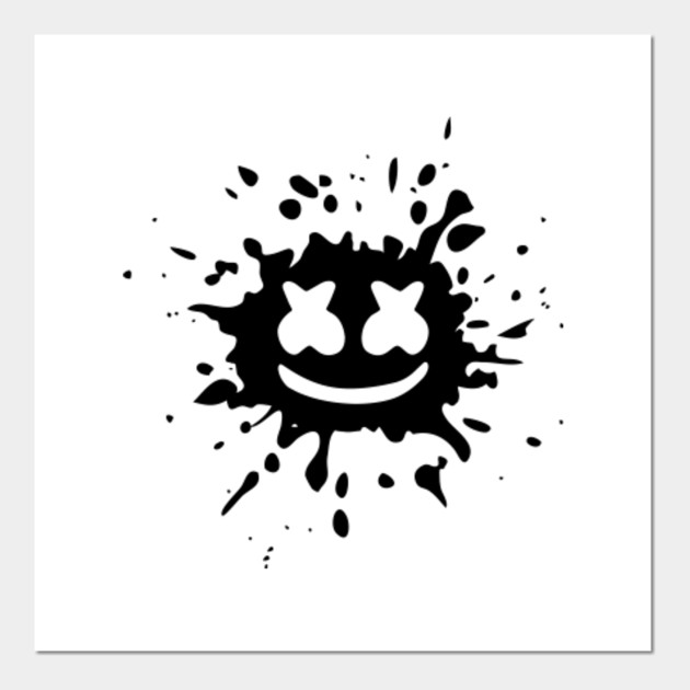 Marshmello Splash Marshmello Posters And Art Prints Teepublic