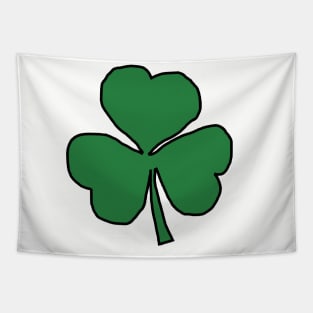 Green Shamrock Tapestry