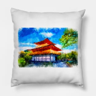 Japanese Shrine / Most Beautiful Places on Earth Pillow