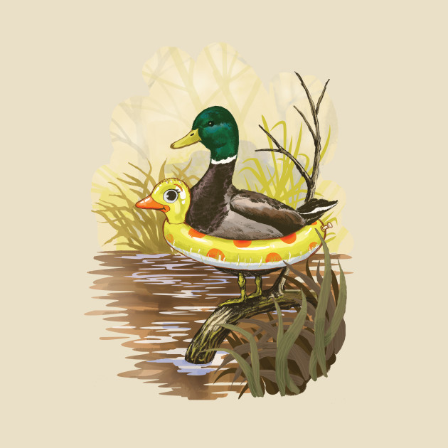 Duck in Training - Ducks - T-Shirt | TeePublic