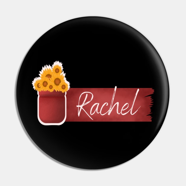 Rachel personalized Pin by Personalizedname