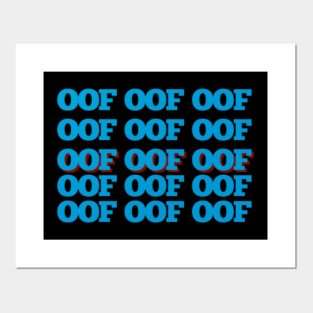 Oof Meme Posters And Art Prints Teepublic