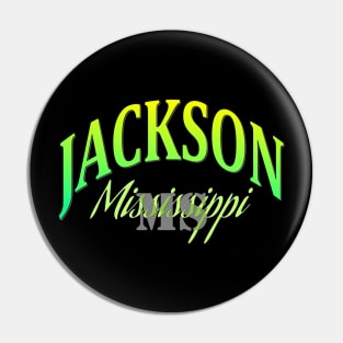 City Pride: Jackson, Mississippi Pin