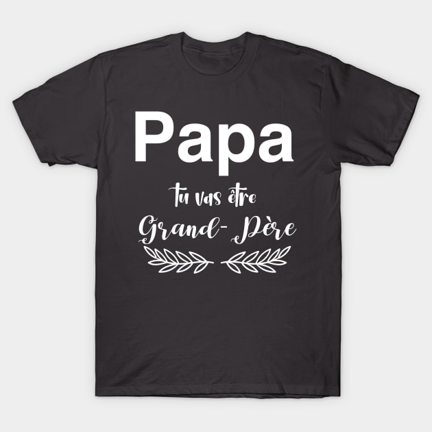 T-shirt Grand Père en Or