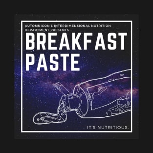 Breakfast Paste (starry bg) T-Shirt